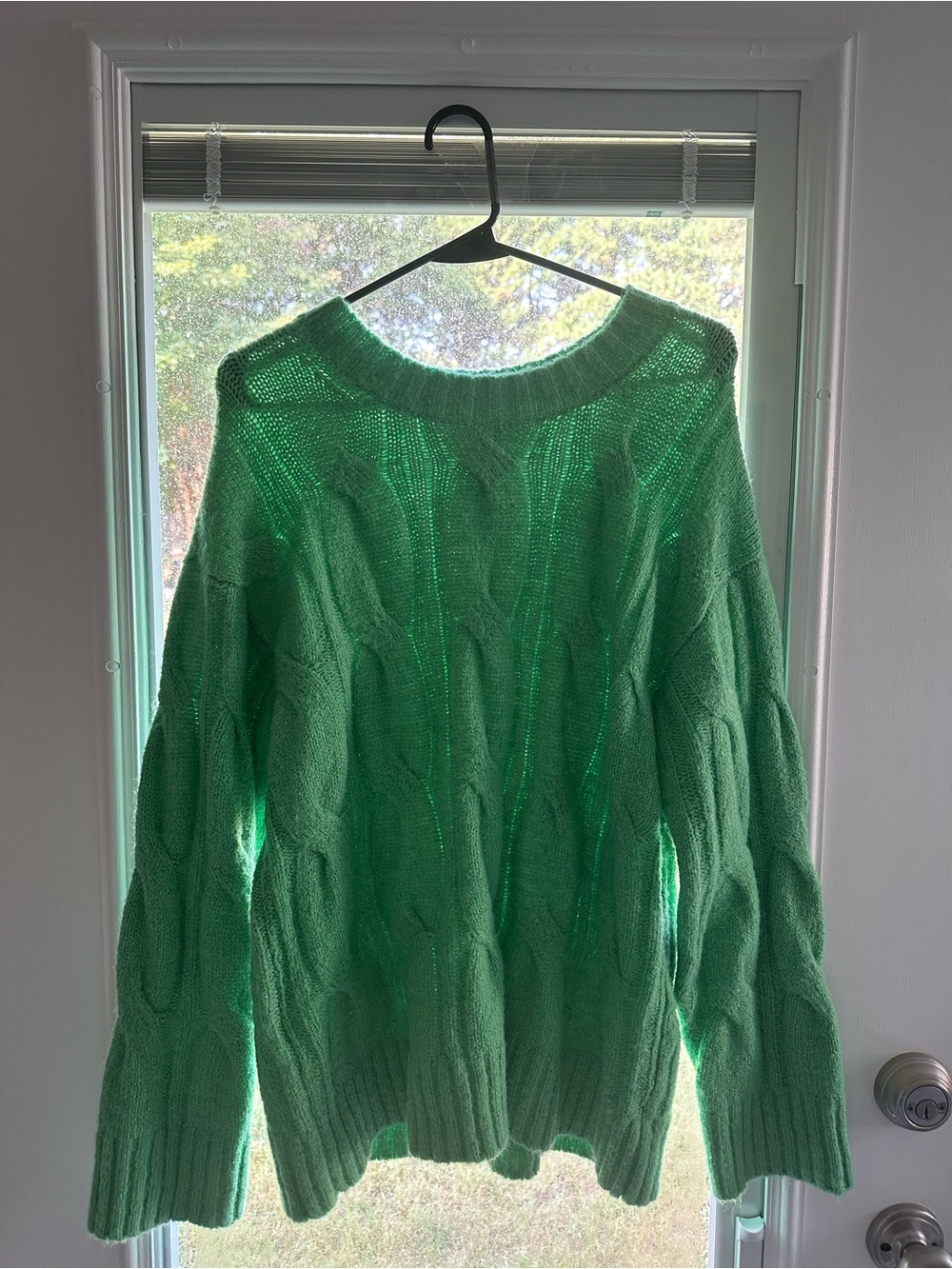 American Eagle Green Knitted Sweater